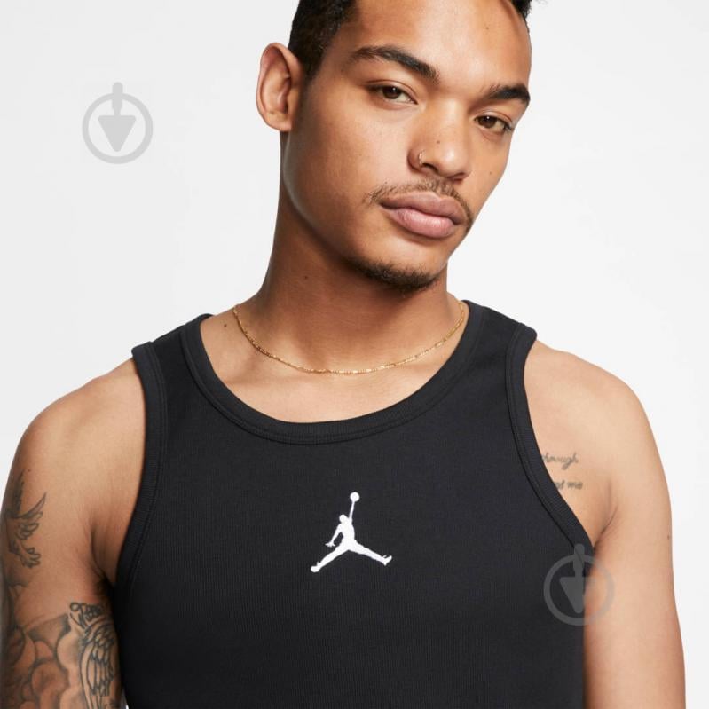 Майка Nike M J 23ALPHA BUZZER BEATER TANK AV3242-010 р.M черный - фото 6