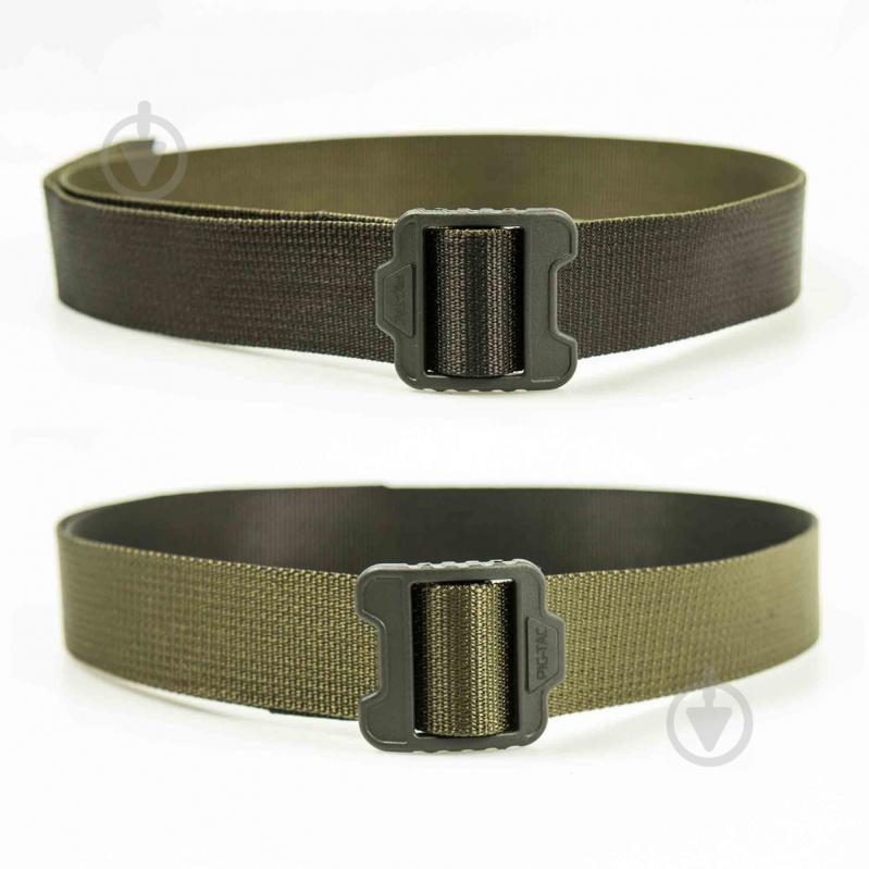 Пояс тактичний P1G FDB-R (Frogman Duty Belt Reversible) р.S Olive/Black UA281-59081-F8-BK-OD - фото 3