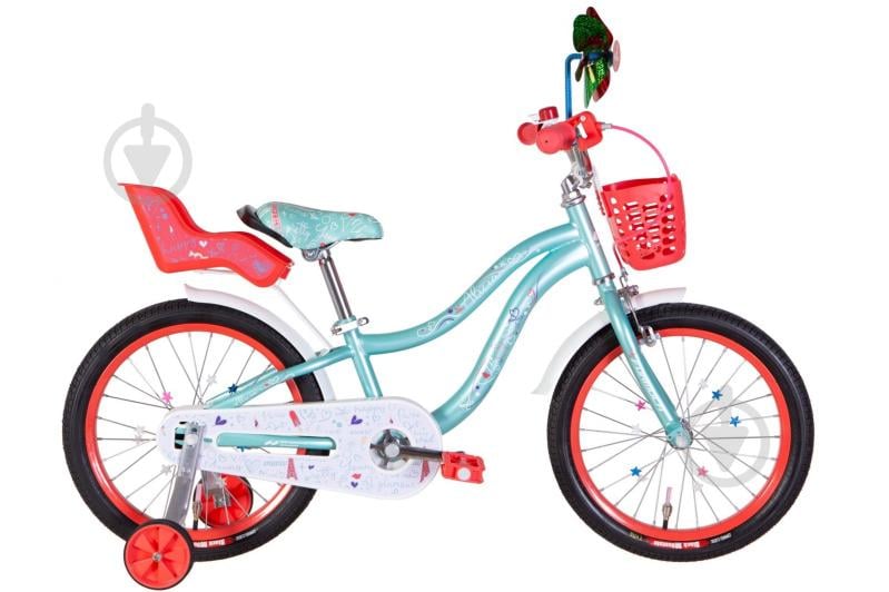 Велосипед Formula 18" 8.5"(22 см) ALICIA OPS-FRK-18-141 бирюзовый - фото 1 Велосипед Formula 18" 8.5"(22 см) ALICIA OPS-FRK-18-141 бирюзовый - фото 1