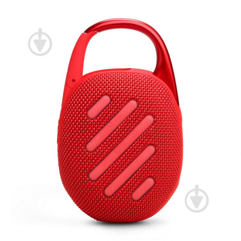 Портативна колонка JBL Clip 5 1.0 red (JBLCLIP5RED) - фото 3