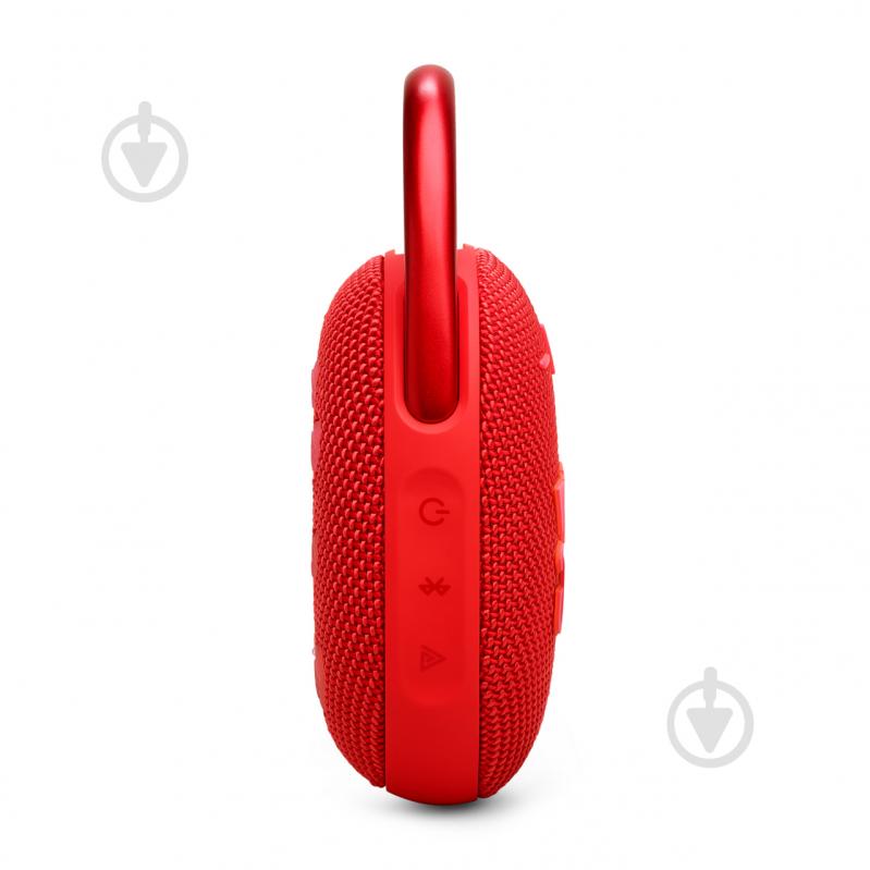 Портативна колонка JBL Clip 5 1.0 red (JBLCLIP5RED) - фото 4