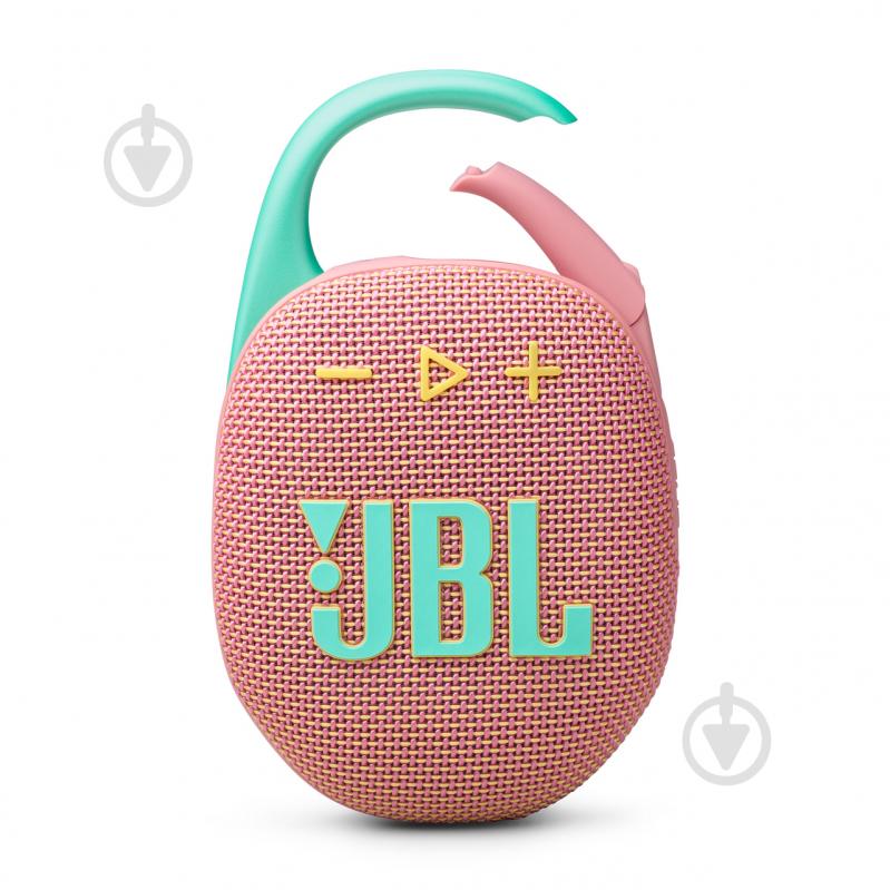 Портативная колонка JBL Clip 5 1.0 pink (JBLCLIP5PINK) - фото 2