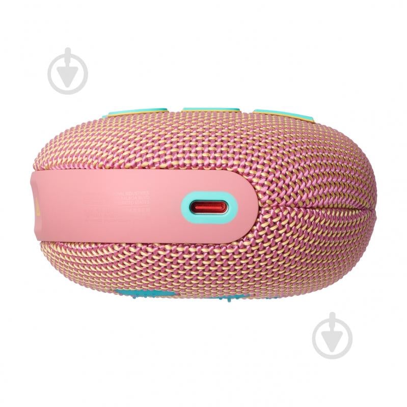 Портативная колонка JBL Clip 5 1.0 pink (JBLCLIP5PINK) - фото 5