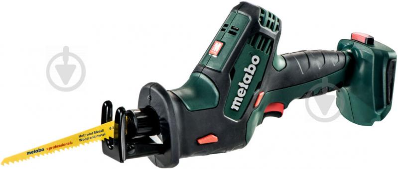 Пила шабельна Metabo SSE 18 LTX Compact + зарядний пристрій + батарея акумуляторна UA602266890 - фото 2