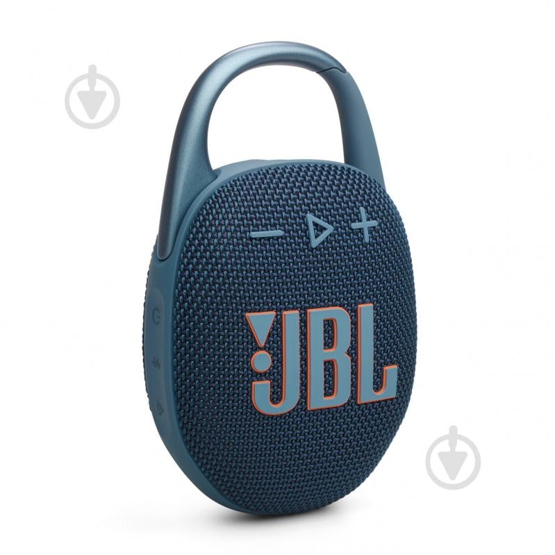 Портативна колонка JBL Clip 5 1.0 blue (JBLCLIP5BLU) - фото 1