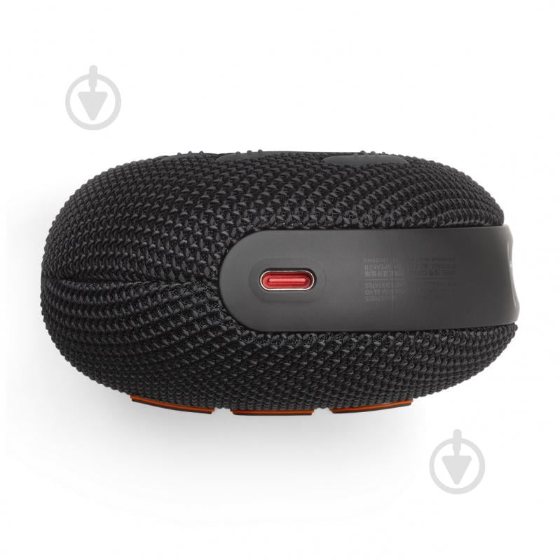 Портативна колонка JBL Clip 5 1.0 black (JBLCLIP5BLK) - фото 5