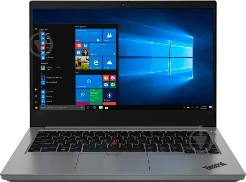 Ноутбук Lenovo ThinkPad E14 14" (20RA0015RT) silver - фото 2