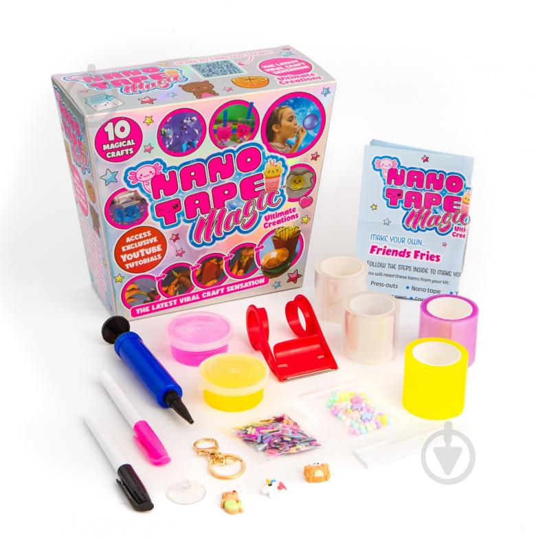 Набір для творчості Nano Tape Magic Deluxe Ultimate Creation BKL5002 - фото 1 Набір для творчості Nano Tape Magic Deluxe Ultimate Creation BKL5002 - фото 1
