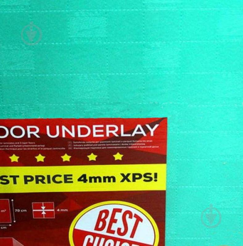 Подложка Floor Underlay Best Price XPS 4 мм 6 м.кв. - фото 2