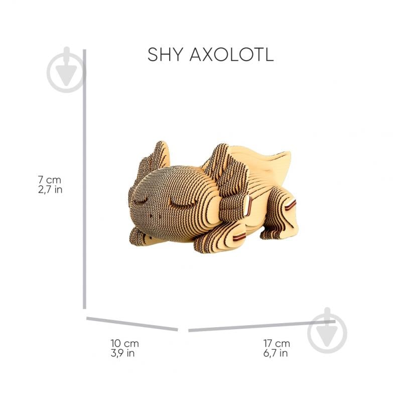 3D-конструктор Cartonic Puzzle AXOLOTLS TRIO CARTTRIOAXOL - фото 10