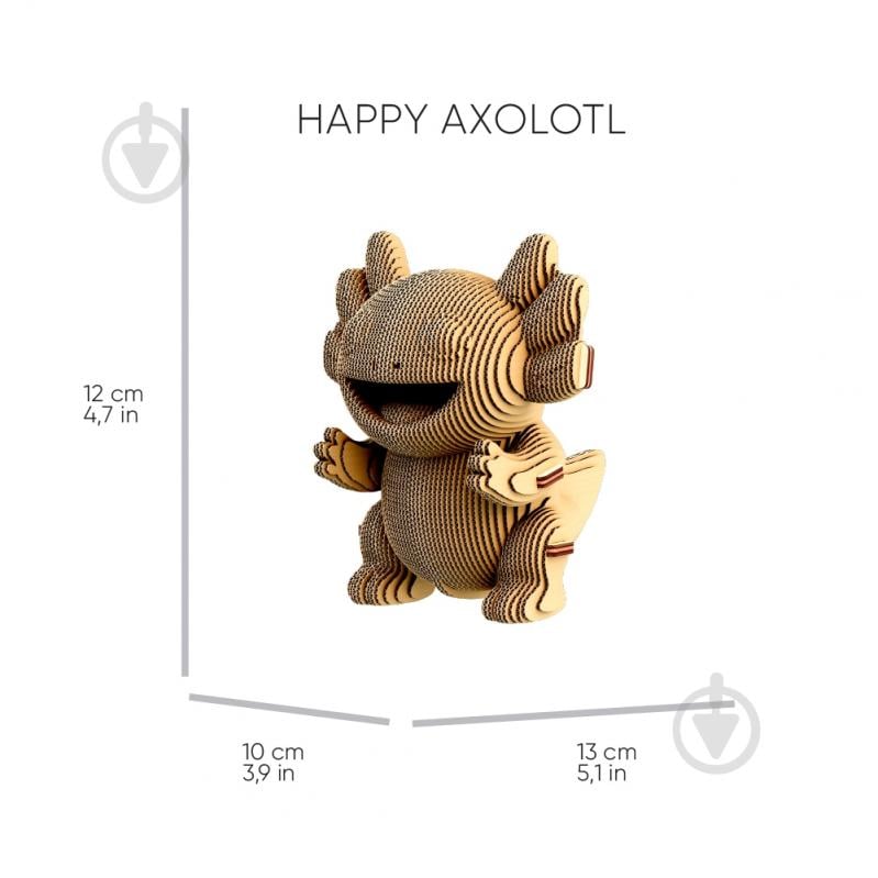 3D-конструктор Cartonic Puzzle AXOLOTLS TRIO CARTTRIOAXOL - фото 8