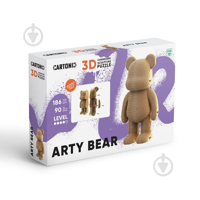3D-конструктор Cartonic Puzzle ARTY BEAR CARTARTBEAR - фото 2
