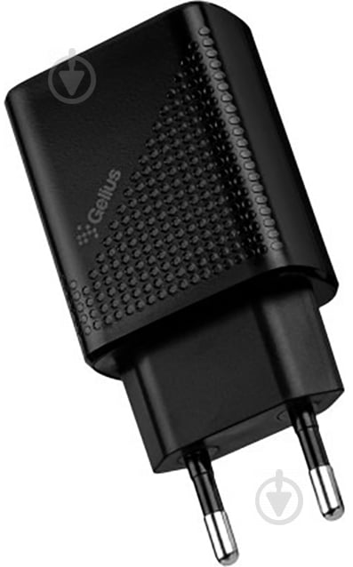 Сетевое зарядное устройство Gelius Pro Vogue GP-HC011 2USB 2.4A + кабель MicroUSB Черный - фото 2