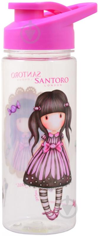 Бутылка для воды YES Santoro Candy 500 мл 706909 прозрачная - фото 1