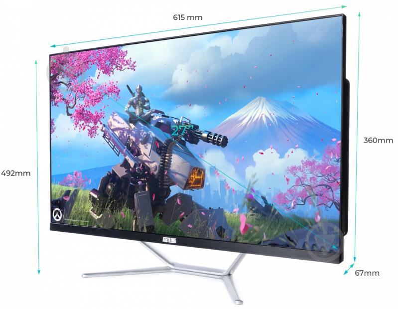 Моноблок Artline Gaming G75 27 (G75v39) black - фото 9