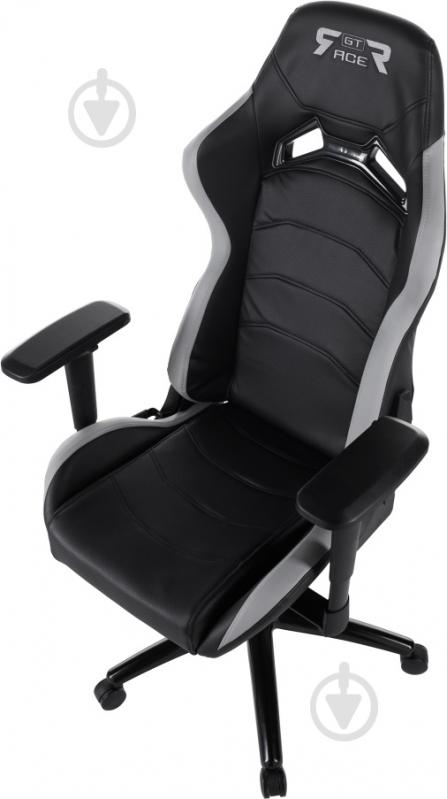 Крісло GT Racer X-2545MP чорно-сірий - фото 6