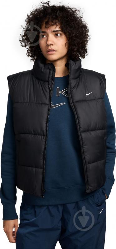 Жилет Nike NSTF SYNFL NK CLSC VEST FZ5922-010 р.M чорний - фото 1