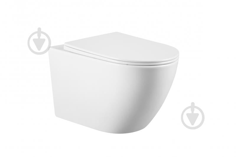 Унітаз підвісний VOLLE SIERRA Rimless 55*36*36см, сидіння Duroplast slow-closing - фото 1 Унітаз підвісний VOLLE SIERRA Rimless 55*36*36см, сидіння Duroplast slow-closing - фото 1