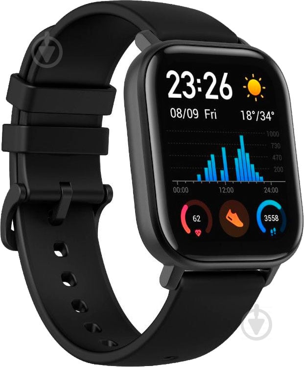 Смарт-годинник Amazfit GTS Obsidian black (526885) - фото 2