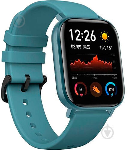 Смарт-годинник Amazfit GTS STEEL blue (526886) - фото 3