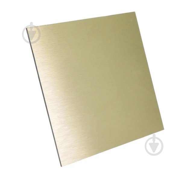 Декоративная панель AirRoxy для вентилятора dRim 100/125 ALUMINIUM GOLD Aluminium Gold (01-169) - фото 1