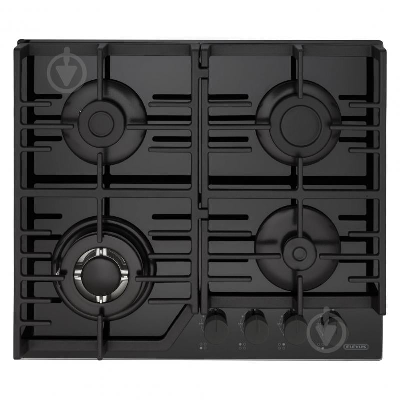 Варочная поверхность газовая Eleyus IMPREZA 60 BL CTF - фото 1