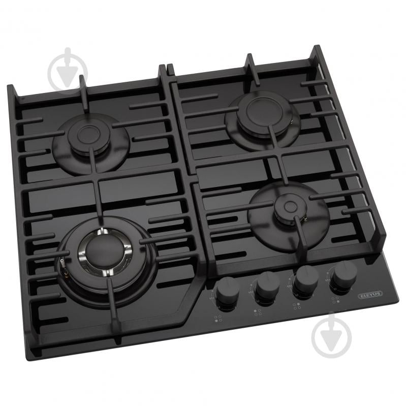 Варочная поверхность газовая Eleyus IMPREZA 60 BL CTF - фото 4