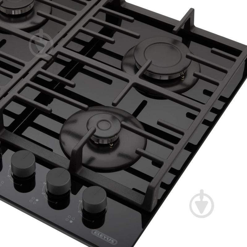 Варочная поверхность газовая Eleyus IMPREZA 60 BL CTF - фото 7