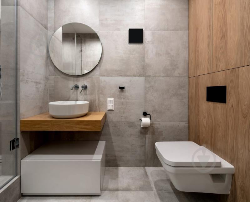 Декоративная панель AirRoxy для вытяжных вентиляторов и решетки черный глянцевый BLACK Plexi dRim 100/125 01-162 - фото 5