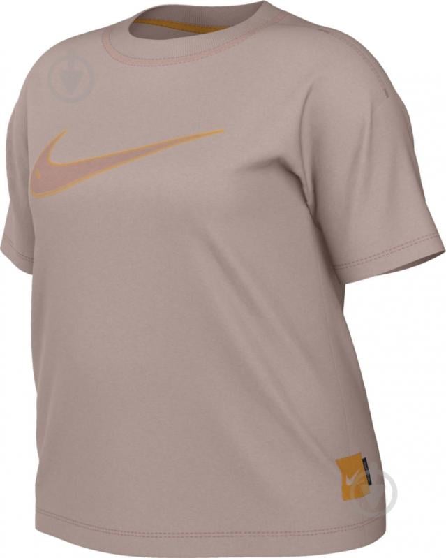 Футболка Nike W NSW SWSH SS TOP DM6211-601 р.L розовый - фото 1