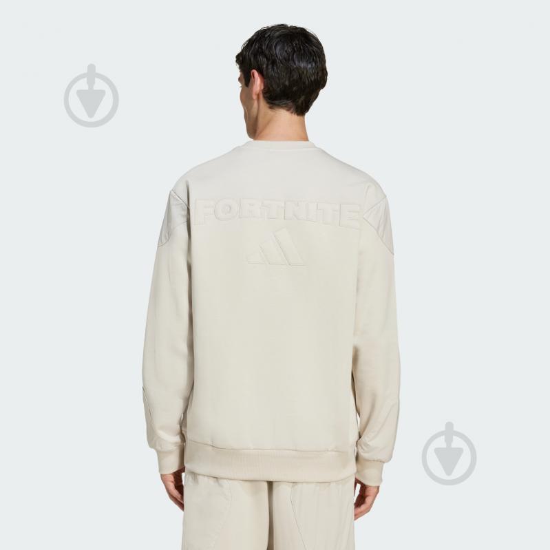 Світшот Adidas M Fn Crewneck JV8020 р.XL бежевий - фото 2 Світшот Adidas M Fn Crewneck JV8020 р.XL бежевий - фото 2