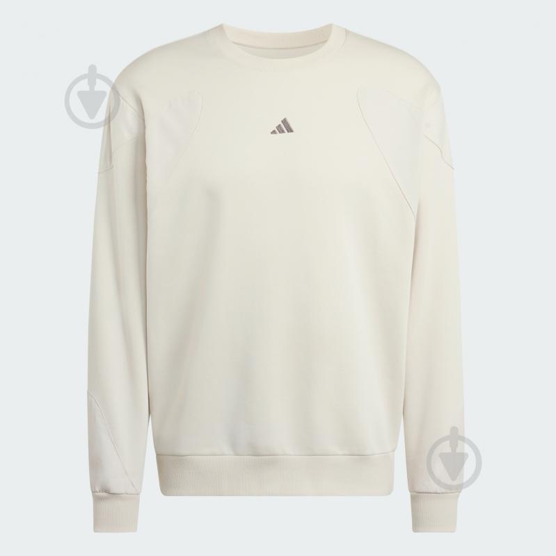 Світшот Adidas M Fn Crewneck JV8020 р.XL бежевий - фото 6 Світшот Adidas M Fn Crewneck JV8020 р.XL бежевий - фото 6