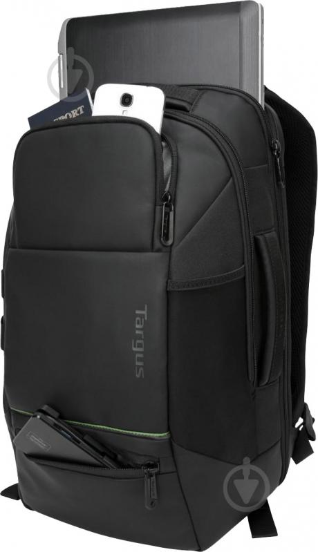 Рюкзак Targus Balance EcoSmart 14" black (TSB940EU) - фото 2 Рюкзак Targus Balance EcoSmart 14" black (TSB940EU) - фото 2