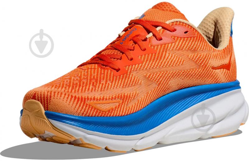 Кроссовки мужские демисезонные Hoka M CLIFTON 9 1127895 р.43 1/3 оранжевые - фото 2