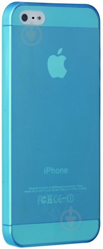 Накладка на корпус Ozaki O!coat-0.3-Jelly OC533BU для Apple iPhone 5Apple iPhone 5S - фото 1