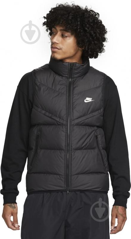 Жилет Nike NK SF WR PL-FLD VEST FB8193-010 р.M чорний - фото 1