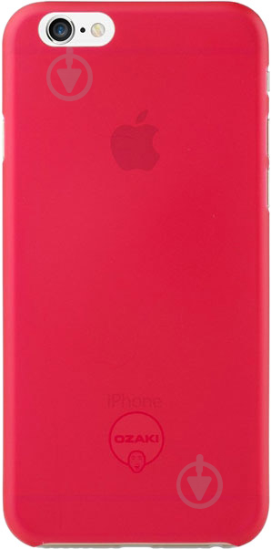 Накладка на корпус Ozaki O!coat-0.3-Jelly OC555RD для Apple iPhone 6Apple iPhone 6S - фото 1