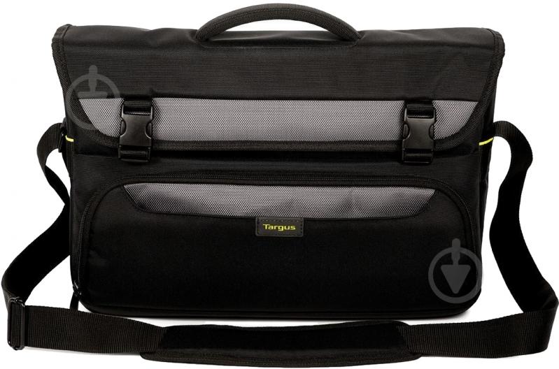 Сумка Targus City Gear Messenger 14" black (TCG265EU) - фото 1 Сумка Targus City Gear Messenger 14" black (TCG265EU) - фото 1