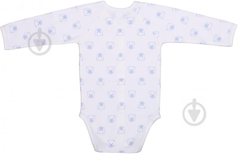 Боди детское для мальчика Baby Veres Baby Bear р.68 голубой - фото 3