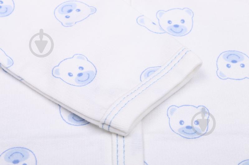 Боди детское для мальчика Baby Veres Baby Bear р.68 голубой - фото 4