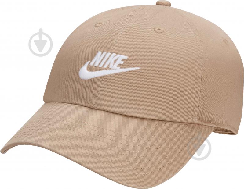 Кепка Nike U NK CLUB CAP U CB FUT WSH L FB5368-247 S-M бежевий - фото 1