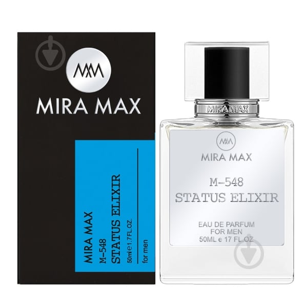 Парфюмированная вода MIRA MAX STATUS ELIXIR M-548 50 мл - фото 1 Парфюмированная вода MIRA MAX STATUS ELIXIR M-548 50 мл - фото 1
