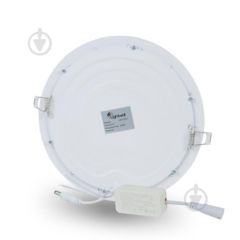 Светильник светодиодный встраиваемый Lightwell LW-R-RCD-12 12 Вт 6500 К белый 295933 - фото 2