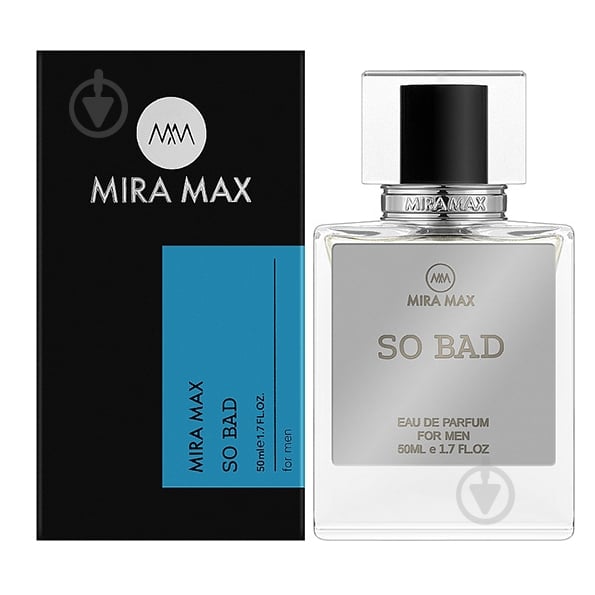 Парфумована вода з роликовим аплікатором MIRA MAX SO BAD 50 мл - фото 1 Парфумована вода з роликовим аплікатором MIRA MAX SO BAD 50 мл - фото 1