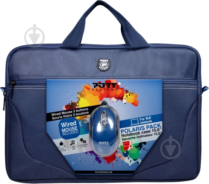 Сумка PORT Designs Polaris II Bundle 15.6" blue (501732) - фото 2