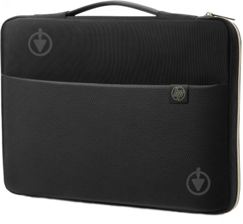 Сумка HP Carry Sleeve 17.3" black/gold (3XD37AA) - фото 1 Сумка HP Carry Sleeve 17.3" black/gold (3XD37AA) - фото 1