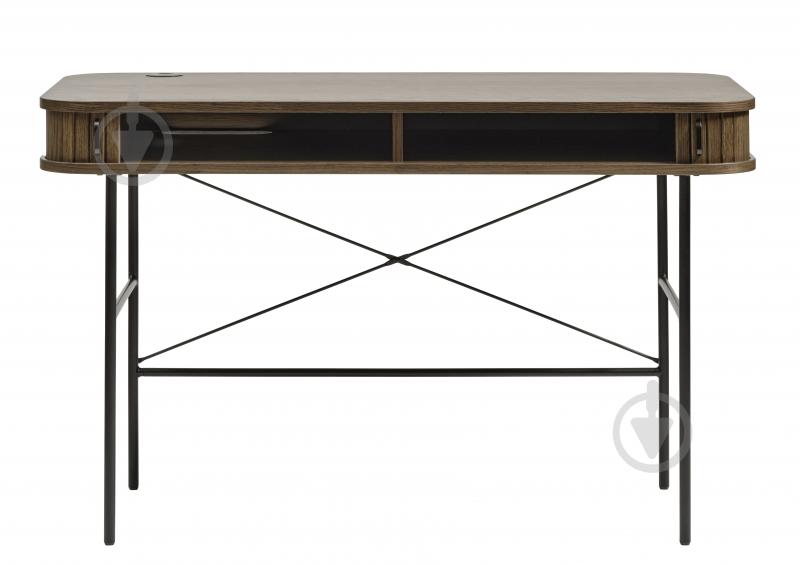 Стол письменный Unique Furniture NOLA 750х1200х600 мм черный/дуб копченый (NOLA DESK 60x120 CM ) - фото 6