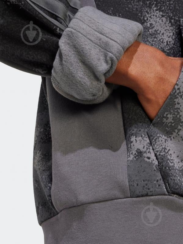 Джемпер Adidas AOP Colourblock JW3709 р.XL сірий - фото 5