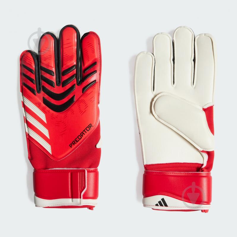 Воротарські рукавиці Adidas Predator Match JH3801 9 червоний - фото 1 Воротарські рукавиці Adidas Predator Match JH3801 9 червоний - фото 1