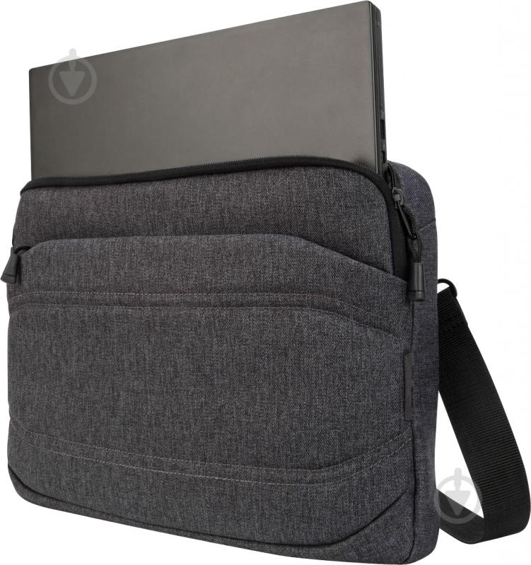 Сумка Targus Groove X2 Slim Case 15" charcoal (TSS978GL) - фото 4 Сумка Targus Groove X2 Slim Case 15" charcoal (TSS978GL) - фото 4